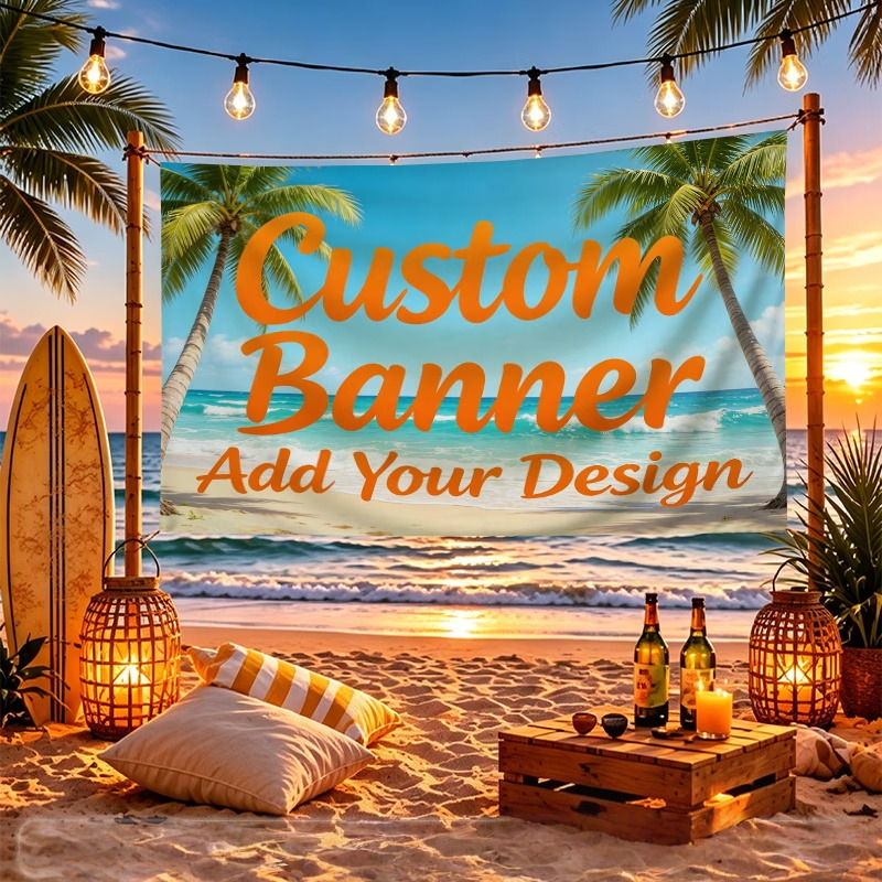 Auto Repair Shop Banners - Индивидуальные флаги-баннеры, подходящие для персонализированного логотипа,
